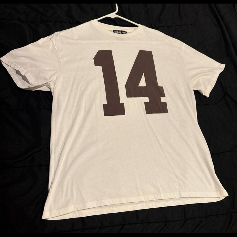 Streetwear-society Women's White and Cream T-shirt